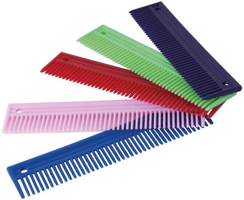 Plastic Horse Combs, Length : 4 - 5 Inch