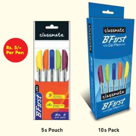 B First Gel Pen, for Promotional Gifting, Writing, Feature : Complete Finish, Leakage Proof, Stylish Touch