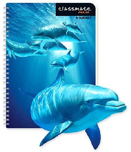 Classmate 3D Notebook, for School, Cover Material : Paper