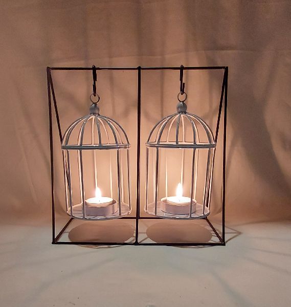 Bird Cage Tea Light Holder, for Home Decoration, Feature : Durable, High Quality