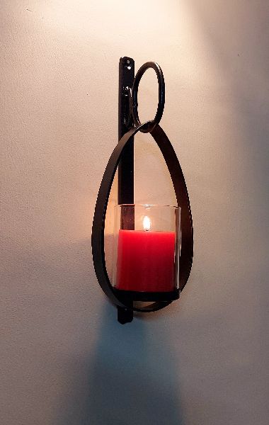 Polished Metal Wall Hanging Candle Holder, for Home Decoration, Feature : High Quality, Perfect Finish
