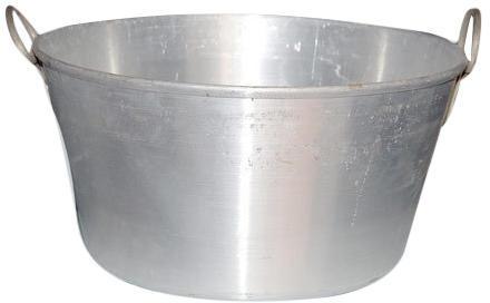 Aluminium Tub, Color : Silver