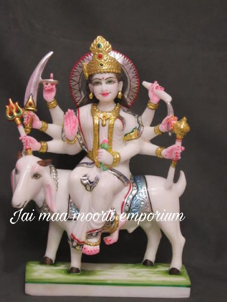 Marble meldi maa statue