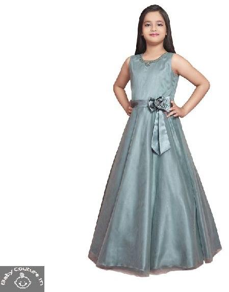 Betty Ethnics Full Length Party Gown, Color : Beetle