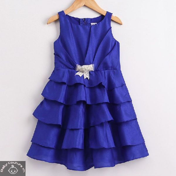 Girl Shantoon Flared Gown