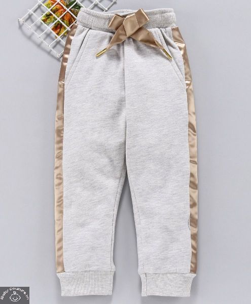 Ventra Cotton looper Kids Joggers, Color : Grey