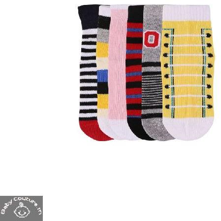 Multicolor stripes baby socks