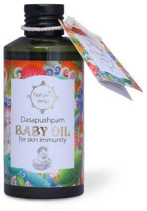 Nature's Veda Dashapushpam Baby Oil, Shelf Life : 36 Months