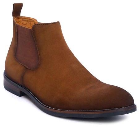 Mens Suede Chelsea Boot, Size : 6-10