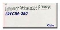 Erycin erythromycin estolate Tablets