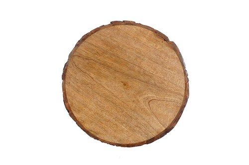 Wooden Round Serving Tray