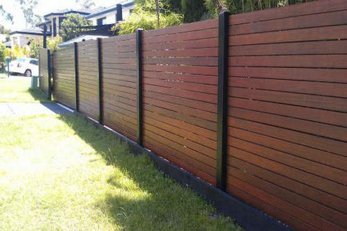 WPC Picket Fencing, Color : Brown