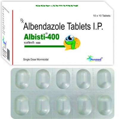 Albendazole Tablets, Packaging Type : Strip