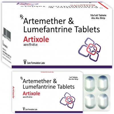 Artemether and Lumefantrine Tablets, Packaging Type : Strip