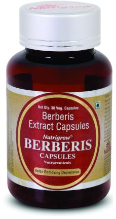 Berberis Extract Capsules, Packaging Type : Bottle