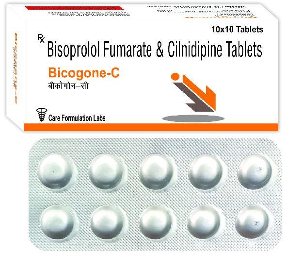 Bisoprolol Fumarate and Cilnidipine Tablets