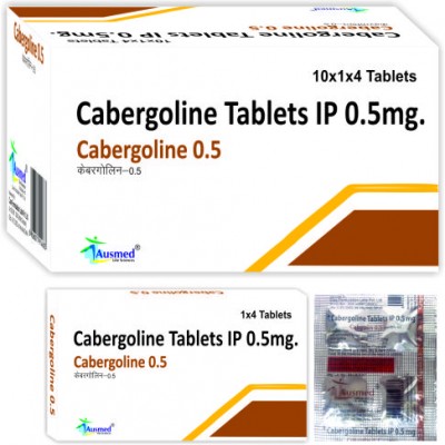 Cabergoline Tablets, Packaging Type : Strip