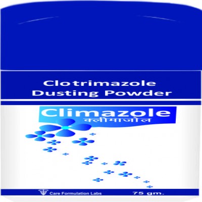 Clotrimazole Dusting Powder, Packaging Size : 75 gm