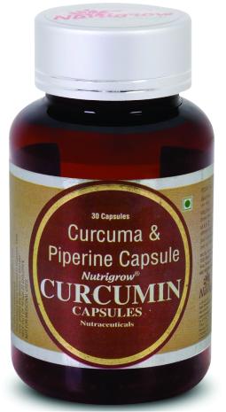 CURCUMIN Capsules, Packaging Type : Bottle