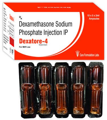 Dexamethasone Sodium Phosphate Injection, Packaging Type : Ampoule