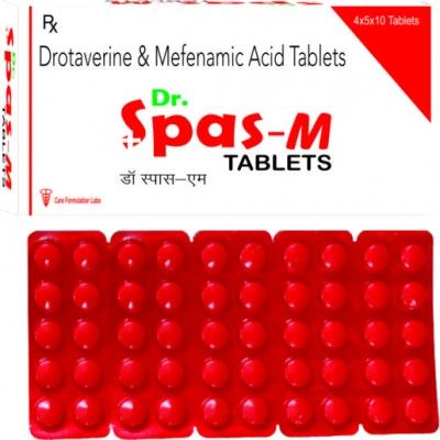 Drotaverin and Mefenamic Acid Tablets