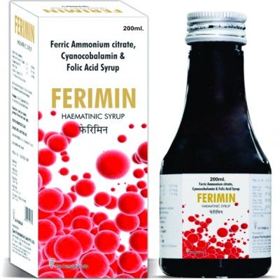 Ferric Ammonium Citrate Cyanocobalamin and Folic Acid Syrup