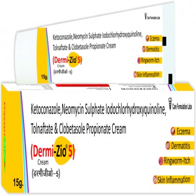 Ketoconazole Neomycin Sulphate Iodochlorhydroxyquinoline Tolnaftate and Clobetasol Propionate Cream