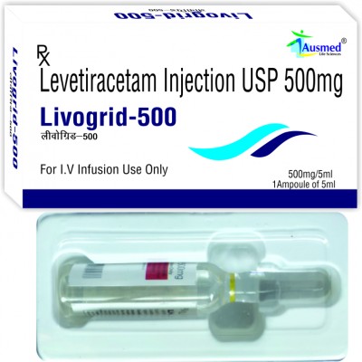 Levetiracetam Injection, Packaging Size : 500 mg/ 5 ml