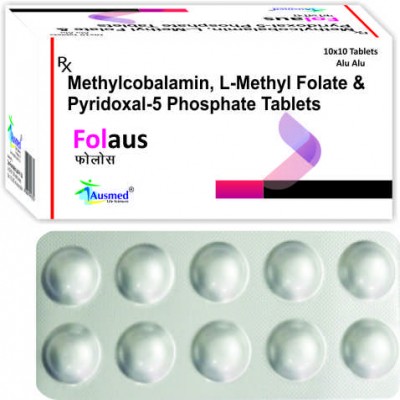 Methylcobalamin L-Methyl Folate and Pyridoxal-5 Phosphate Tablets