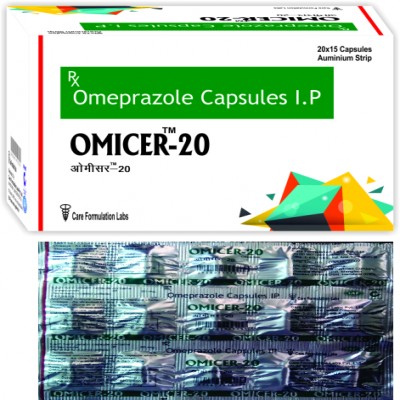 Omeprazole Capsules, Packaging Type : Strip