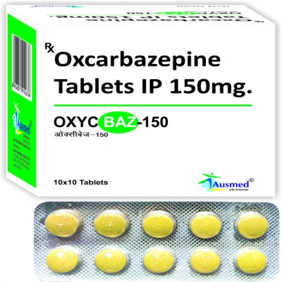 Oxcarbazepine Tablets, Packaging Size : 10X10 Pack