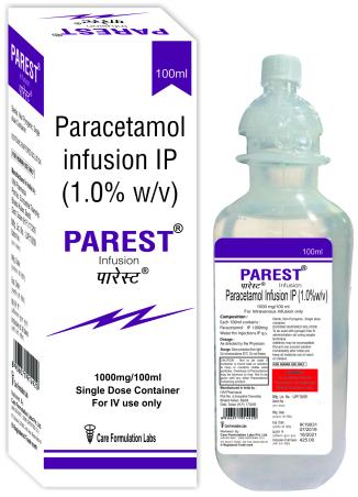 Paracetamol infusion