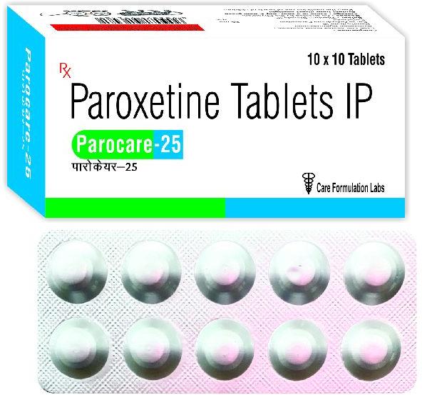 Paroxetine Tablets, Packaging Type : Strip