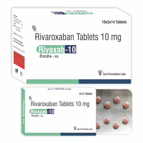 Rivaroxaban Tablets at Rs 520 / Strip in Delhi | Care Formulation Labs ...