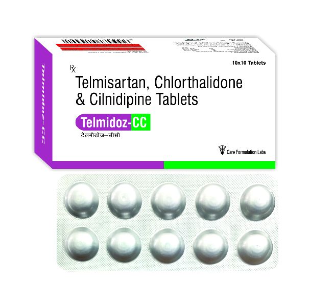 Telmisartan Chlorthalidone and Cilnidipine Tablets