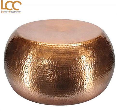 Round Copper Coffee Table
