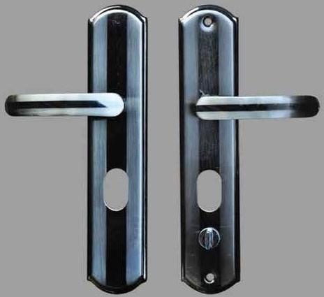 Stainless Steel Door Lever Handle, Color : Silver