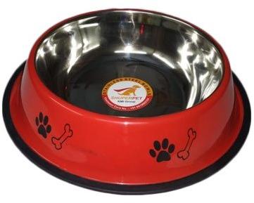 Superpet Stainless Steel Dog Bowl, Bowl Size : 0-5 Number