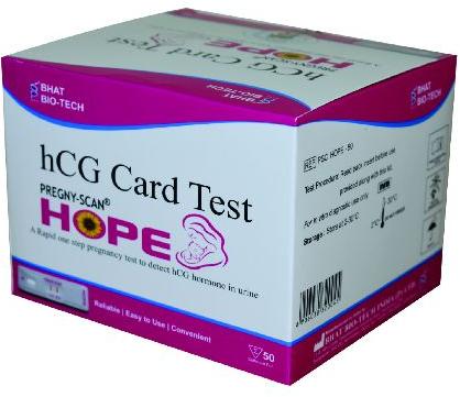 PREGNY-SCAN HOPE hCG Card Test Kit