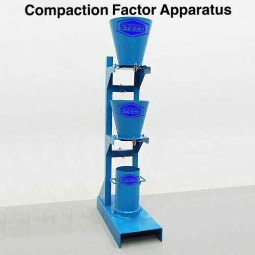 Steco Semi-Automatic Cast Iron Compaction Factor Apparatus, for Concrete Testing, Voltage : 220V
