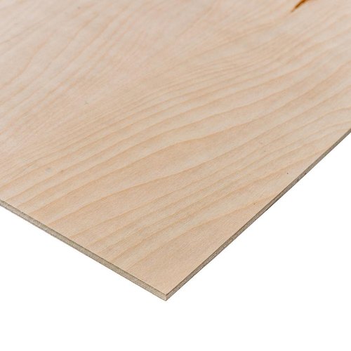 Rectangular Birch Plywood, Color : White Baltic