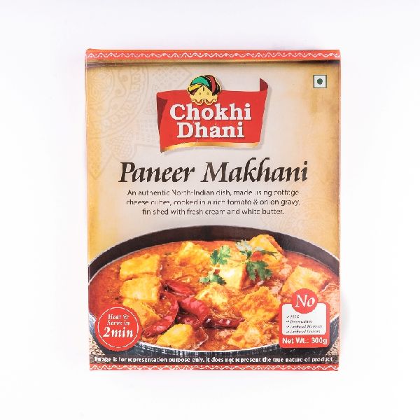 Ready To Eat Paneer Makhani, Certification : FSSAI CERTIFIED