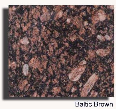 Polished Baltic Brown Granite, Size : 3x12 Feet