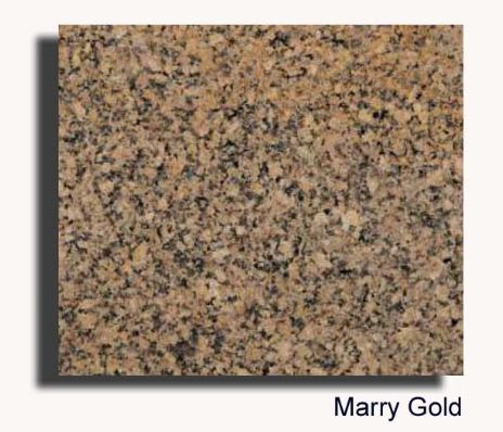Rectangular Polished Merry Gold Granite, for Floor, Wall, Size : 3x12 feet