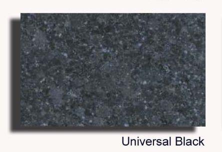 Polished Universal Black Granite, Size : 3x12 feet