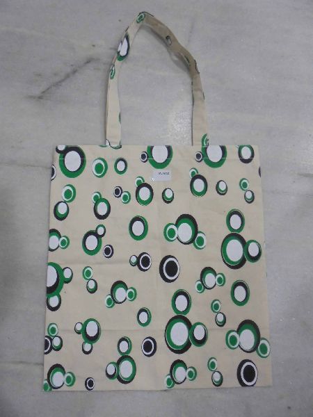 COTTON BAG WITH DIFFERENT COLOUR PRINTS, for College, Office, School, Size : Multisizes