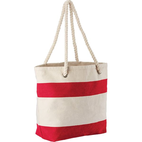 COTTON PRINTED BAG WITH ROPE HANDLE, for College, Office, School, SHOPPING, Feature : Attractive Designs