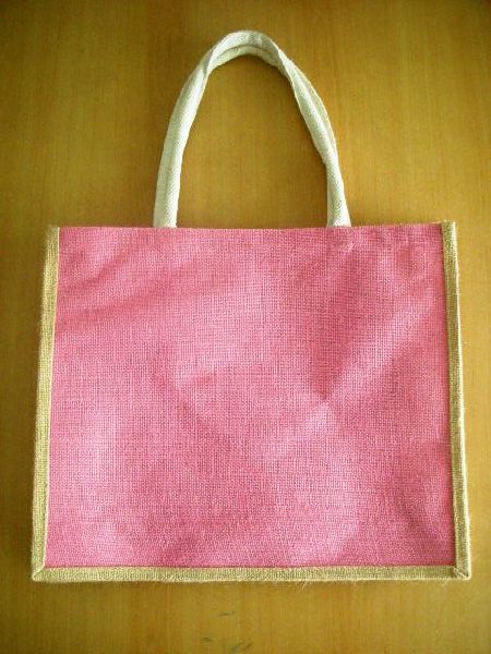 JUTE BAG WITH DYED BODY