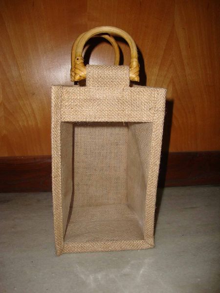 JUTE JAR BAG WITH PVC, for Daily Use, Size : Multisizes