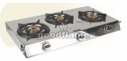 CHEF 3 Burner Gas Stove, Feature : Corrosion Proof, High Efficiency